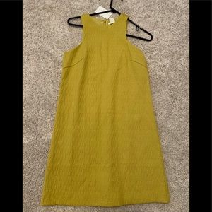 Mustard yellow dress!